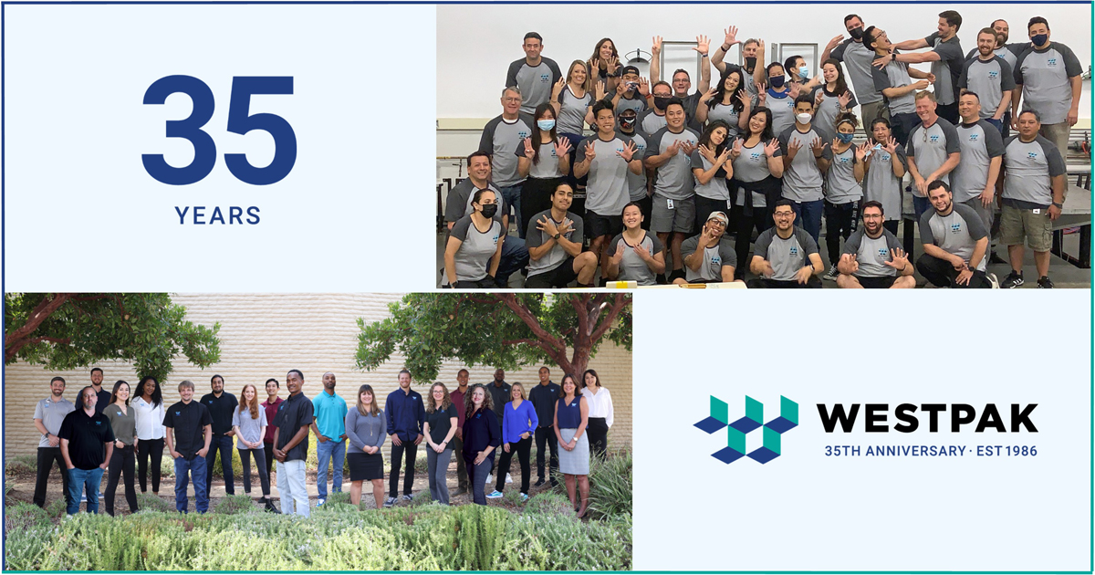 Happy 35th, WESTPAK!